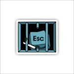 Escape Sticker