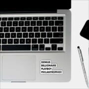 Genius, Billionaire, Playboy, Philanthropist Sticker - Image 3