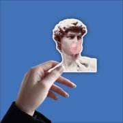 Greek God Sticker - Image 2