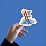 Highest In The Room Sticker - Image 2