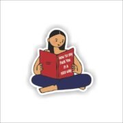 How to say Fuck You Sticker