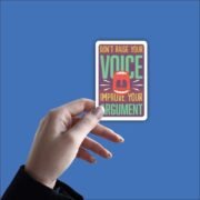 Improve your argument Sticker - Image 2
