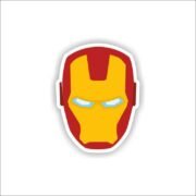 Iron Man Logo Sticker