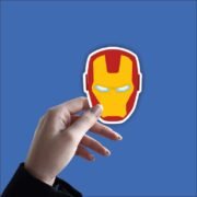 Iron Man Logo Sticker - Image 2