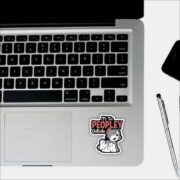 It's too peoplely Outside Sticker - Image 3