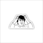 Jackie Chan Says What Sticker