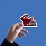 Joey And Chandler Sticker - Image 2
