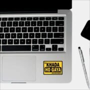Lo Khada Ho Gaya Sticker - Image 3