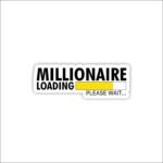 Millionaire Loading Sticker