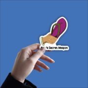 Mom's secret weapon Sticker - Image 2