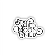 Moon child sticker