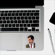 Mr Bean Meme Face Sticker - Image 3