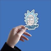 Rick And Morty Official Sticker - Image 2