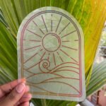 Serene Lines Rainbow Maker Sticker