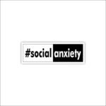 Social Anxiety Sticker
