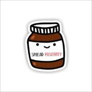 Spread Positivity Sticker