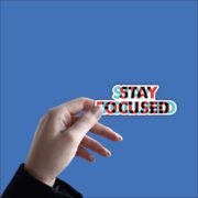 Stay Focused Sticker - Image 2