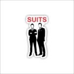 Suits Sticker