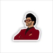 The Weekend Red Sticker