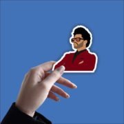 The Weekend Red Sticker - Image 2