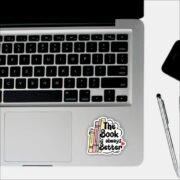 The book is always better Sticker - Image 3