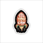 Yes you can Sticker