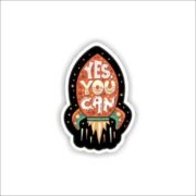 Yes you can Sticker