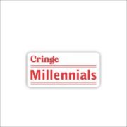 Cringe millenials Sticker