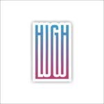 High low bp Sticker