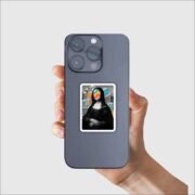 Mona lisa meltdown Sticker - Image 4