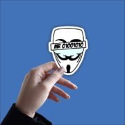 Mystery mask Sticker - Image 2