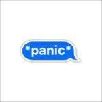 panic Sticker