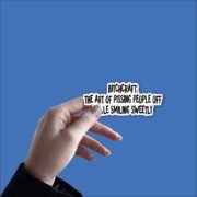 qms )Bitchcraft Sticker - Image 2