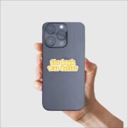 The book was better Sticker - Image 3