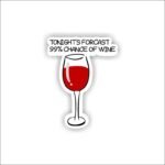 Tonights forecast Sticker